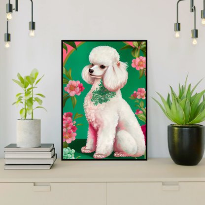 poodle art download printable