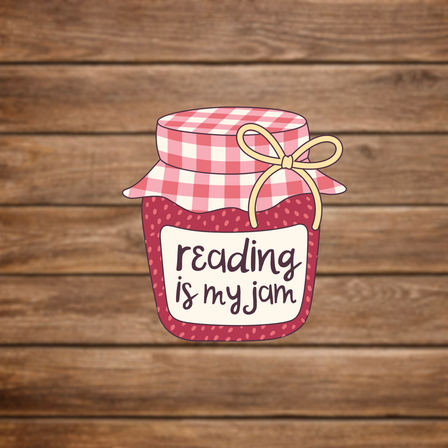 book lover vinyl sticker