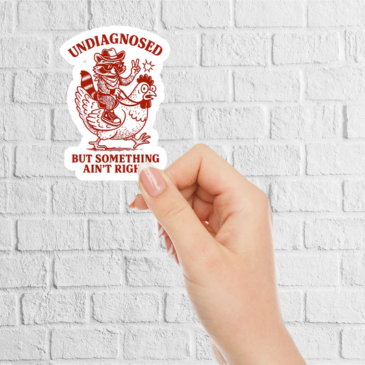 Sarcastic quote vinyl sticker text design 