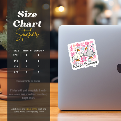 cute bird vinyl sticker gift