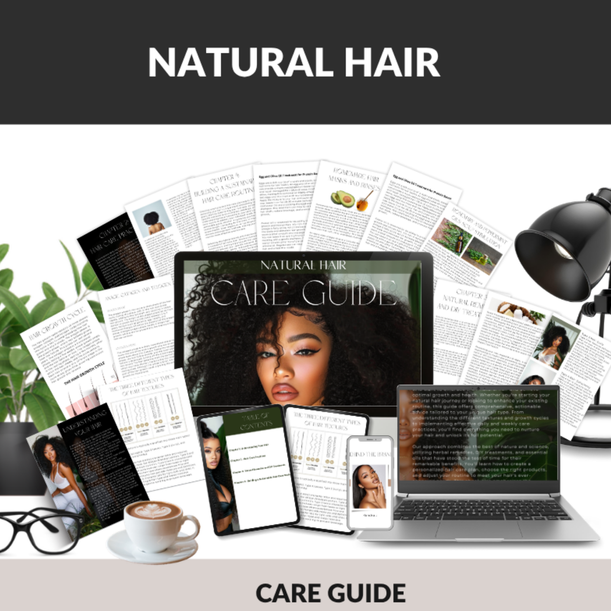  Black natural hair care guide PDF ebook