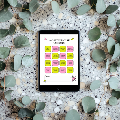 Undated Self-Care Planner PDF – Wellness Planner
