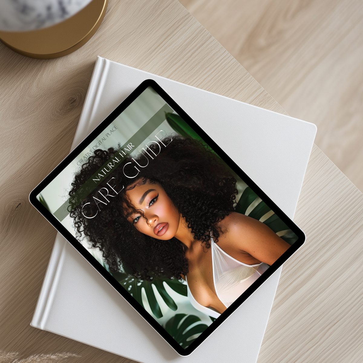 20 page natural Black hair care digital PDF guide