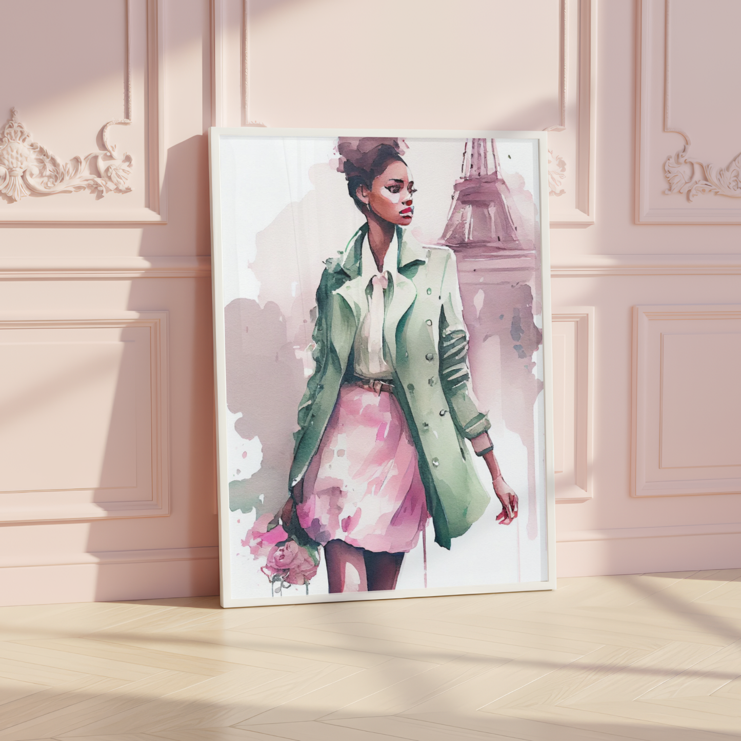 paris fashion wall art print