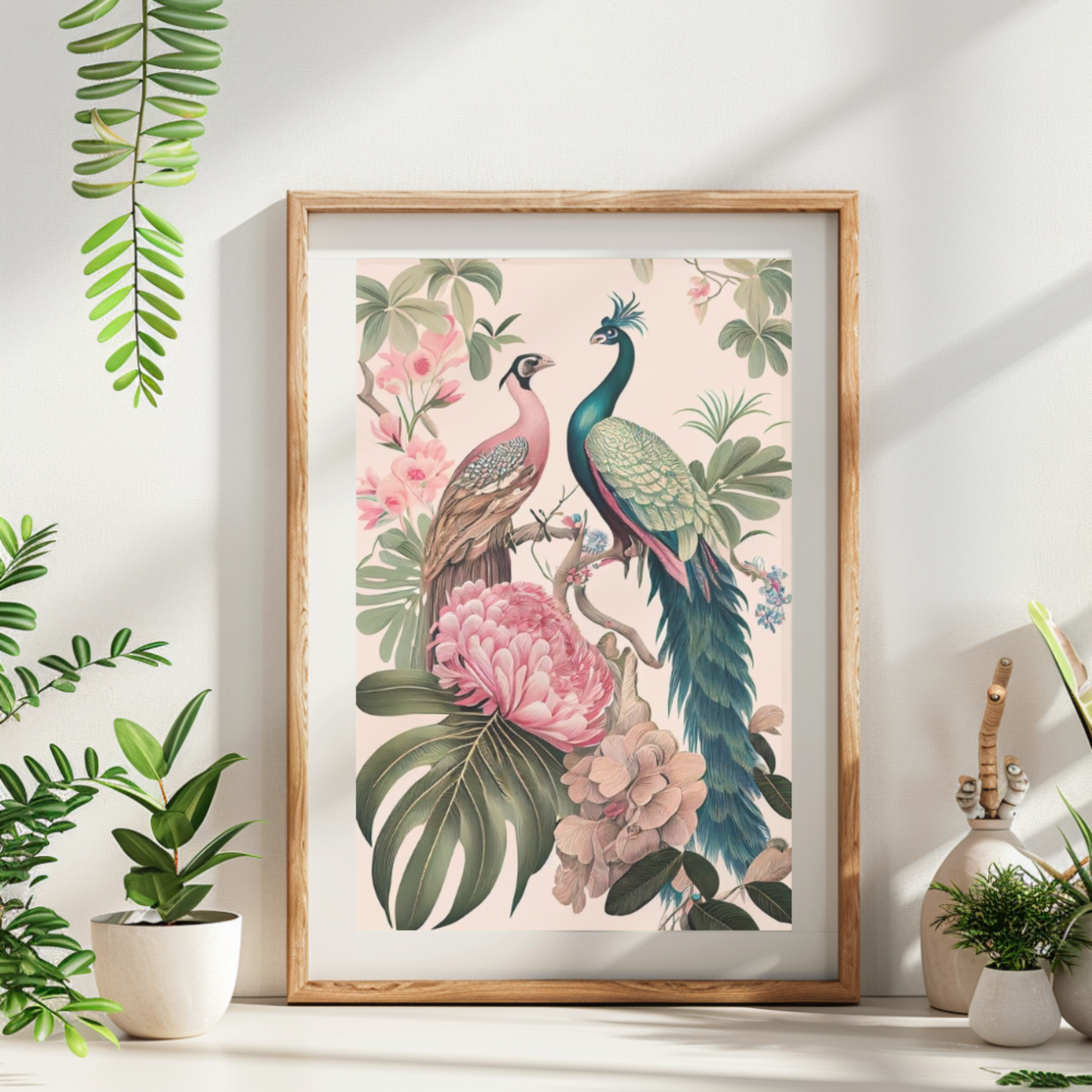 vintage peacock illustration download