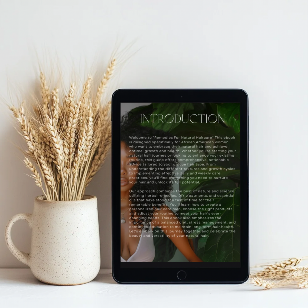 Natural hair remedies and DIY treatments ebook